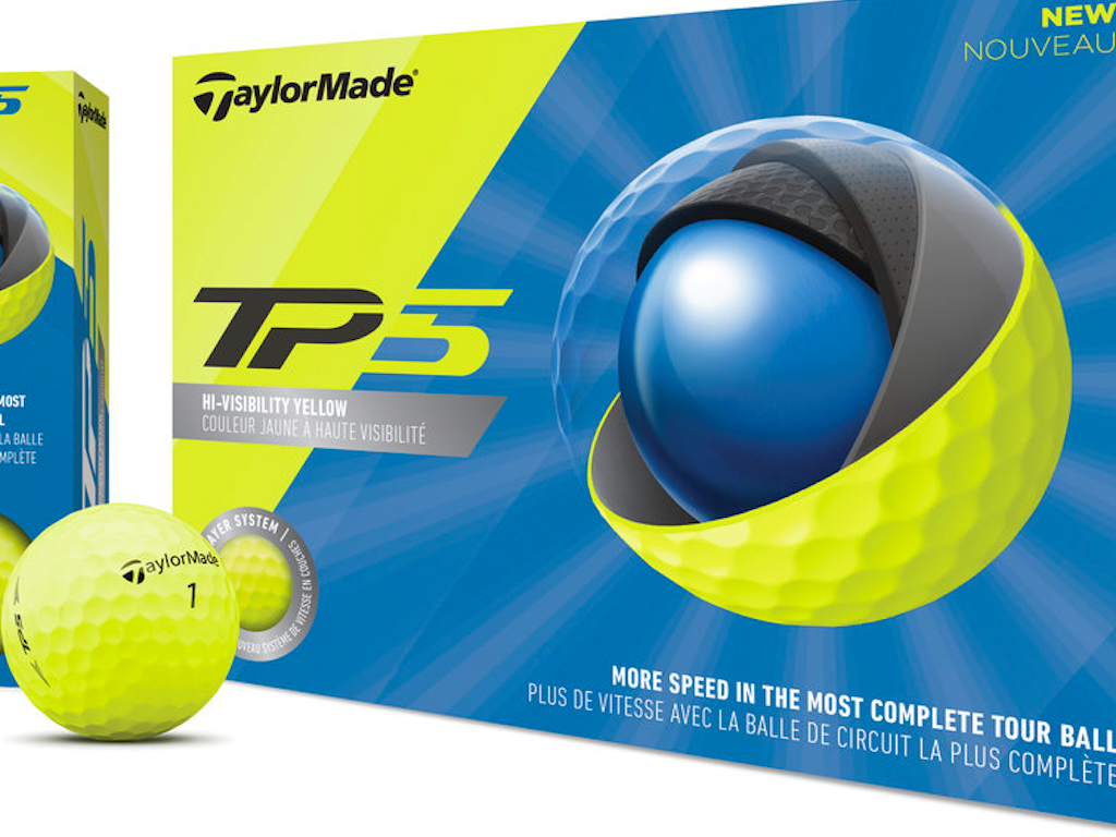 TaylorMade TP5, TP5X Yellow