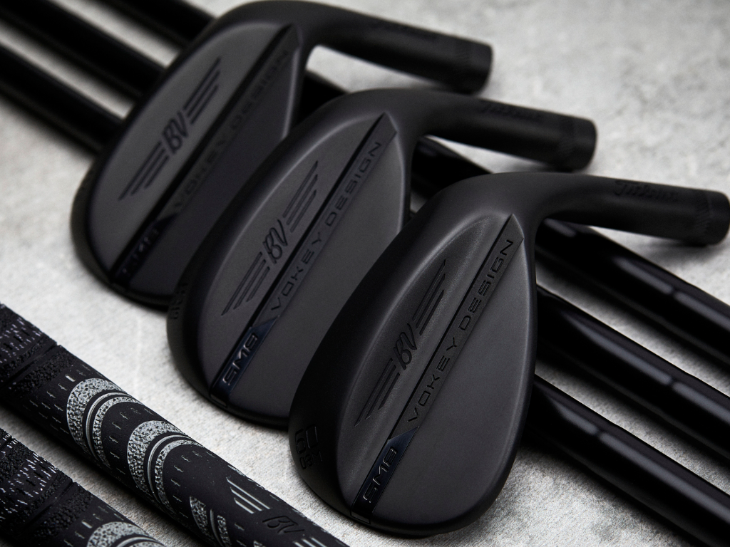 Titleist Vokey SM8 Jet Black wedges