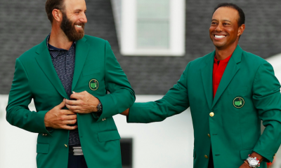 Dustin Johnson, Tiger Woods 2020 Masters