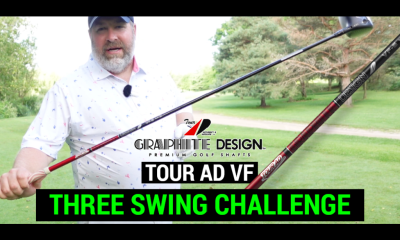 Testing the Graphite Design Tour AD VF Shaft | THREE SWING CHALLENGE